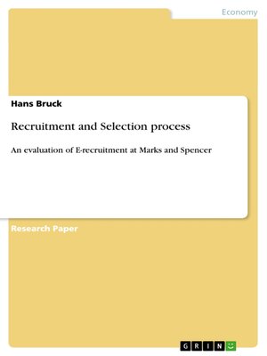 cover image of Recruitment and Selection process